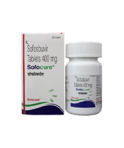 Sofocure 400mg Sofosbuvir Tablet