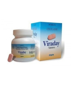 Viraday Tablets (Tenofovir/ Efavirenz/ Emtricitabine)