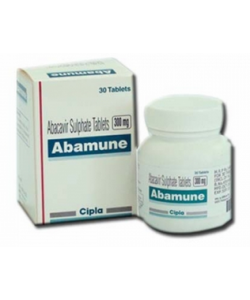 Abamune 300mg - Abacavir Sulfate Tablets Cipla