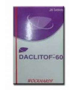 Daclitof Daclatasvir 60 mg Tablets