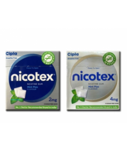 Nicotex (Nicotine Polacrilex) Chewing Gum