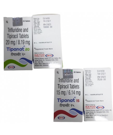 Tipanat Trifluridine/Tipiracil Tablet