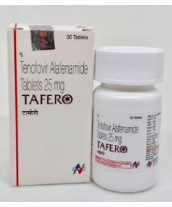 Tafero Tenofovir 25 mg Tablet