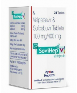 Sovihep V Tablets, Velpatasvir & Sofosbuvir