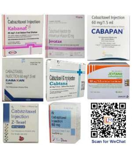 Cabazitaxel 60mg/1.5ml Injection Brands