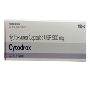 Cytodrox 500mg Capsules : Generic Hydroxyurea India