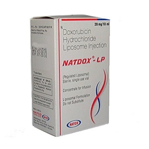 Natdox LP 20mg Doxorubicin Injection