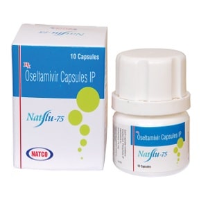 Natflu 75mg Oseltamivir Capsules