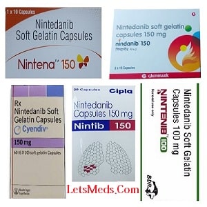 Nintedanib Capsules Generic Brands India
