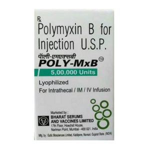 Poly MxB 5,00,000 IU Injection : Polymyxin B India