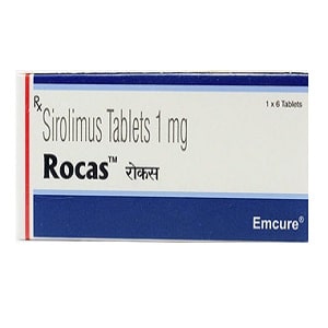 Rocas 1mg Tablets : Generic Sirolimus India