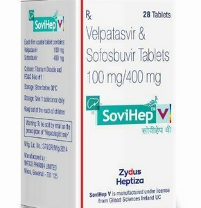 Sovihep V Tablets, Velpatasvir & Sofosbuvir