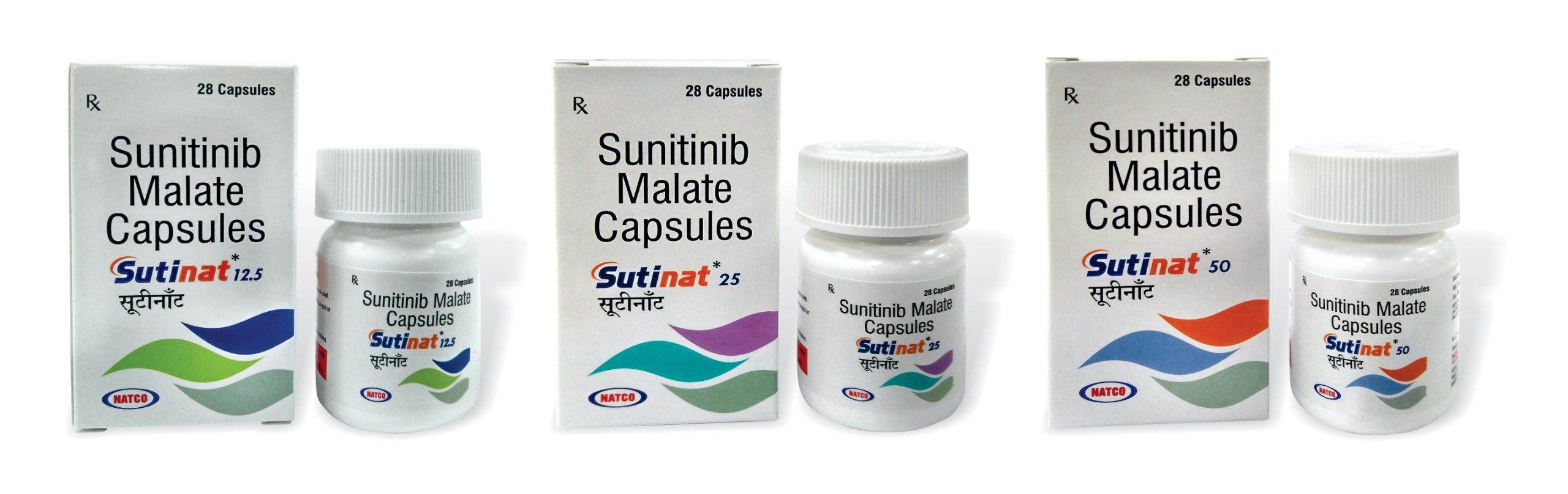 Sutinat Capsules Natco : Generic Sunitinib