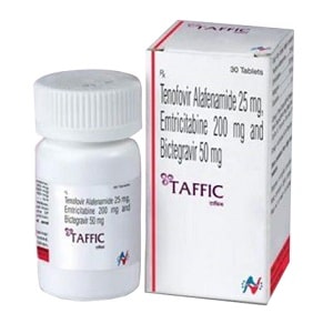 Taffic Tablets (Bictegravir, Emtricitabine and Tenofovir Alafenamide)
