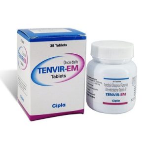 Tenvir EM Emtricitabine 200mg / Tenofovir 300mg Tablets