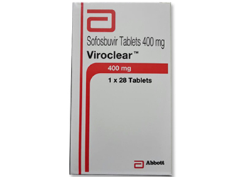 Viroclear 400mg Sofosbuvir Tablets Abbott