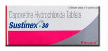 Sustinex 30mg Dapoxetine Tablets