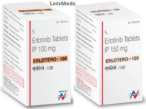 Erlotero Tablets, Erlotinib