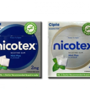 Nicotex (Nicotine Polacrilex) Chewing Gum