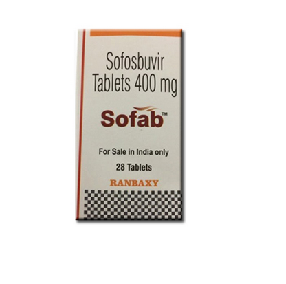 Sofab 400 mg Sofosbuvir Tablets Ranbaxy