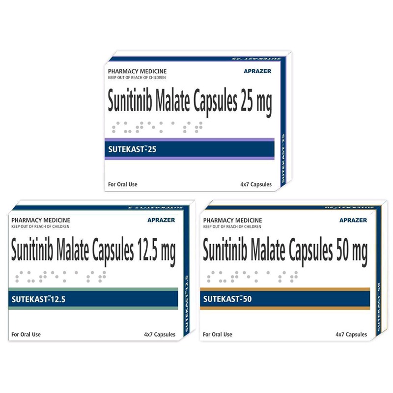 Sutekast Sunitinib Capsules Aprazer