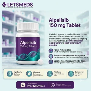 Alpelisib 150 mg Tablet for breast cancer