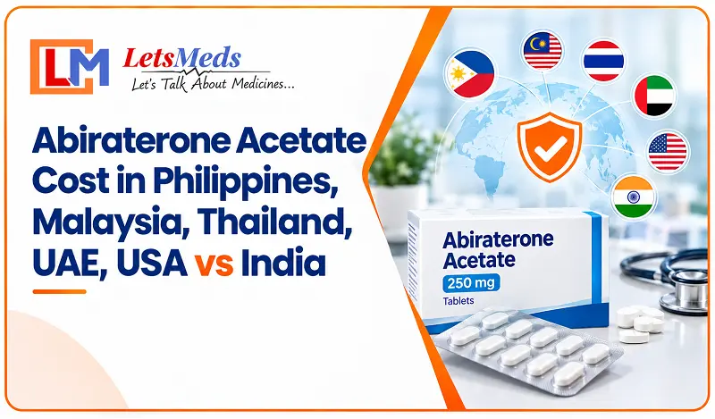 Abiraterone Acetate Cost in Philippines, Malaysia, Thailand, UAE, USA vs India